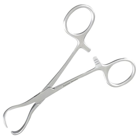 Von Klaus Lorna Towel Clamp 4in German VK011-0104